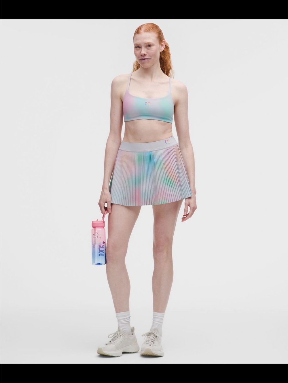 lululemon repleat high rise skirt pride pleated